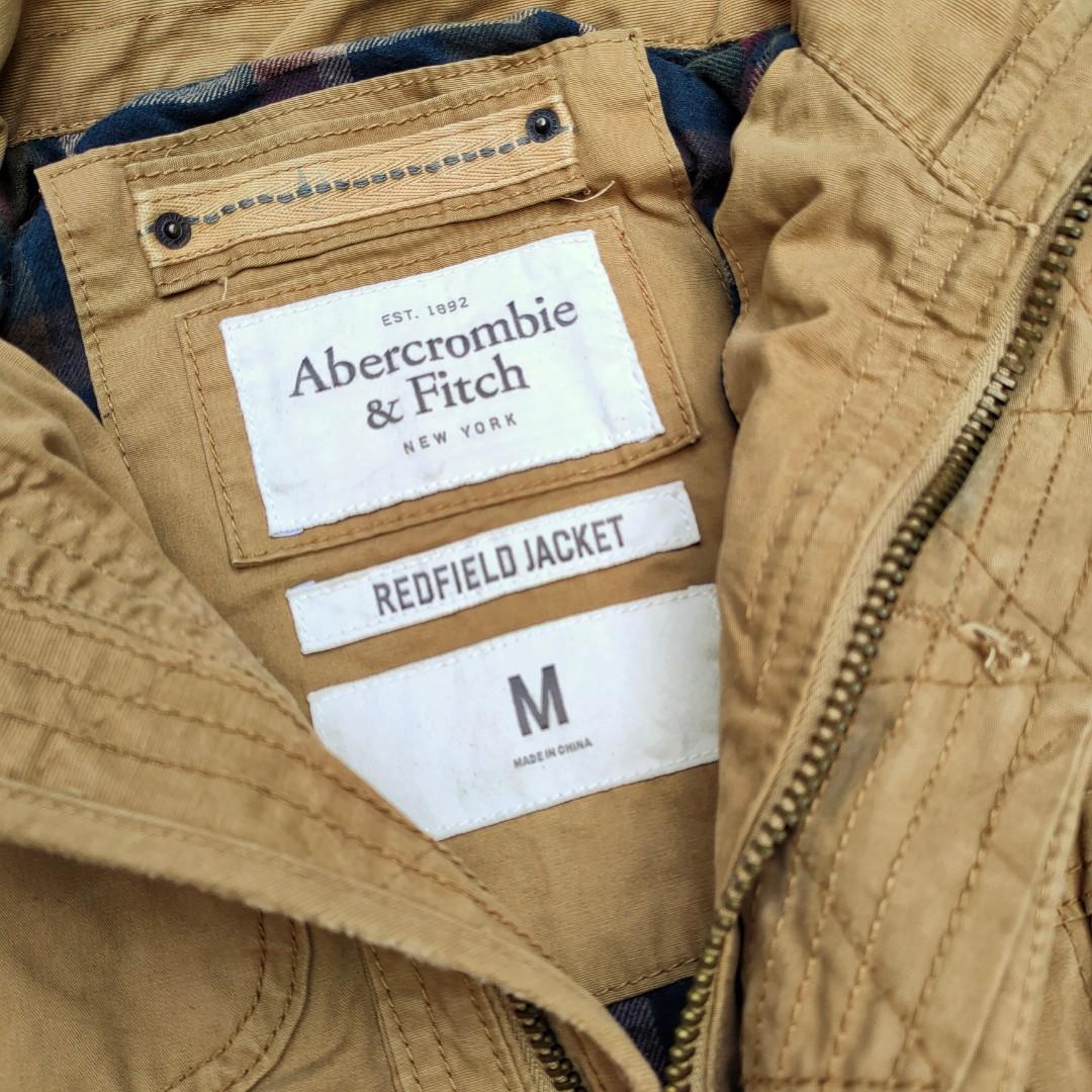 Abercrombie & Fitch Redfield Jacket Saiz L, Men's Fashion