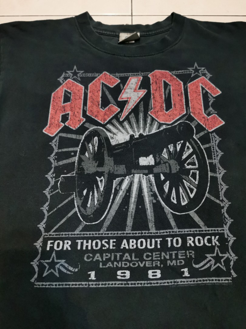 AC/DC Liquid Blue, Men's Fashion, Tops & Sets, Tshirts & Polo Shirts on ...
