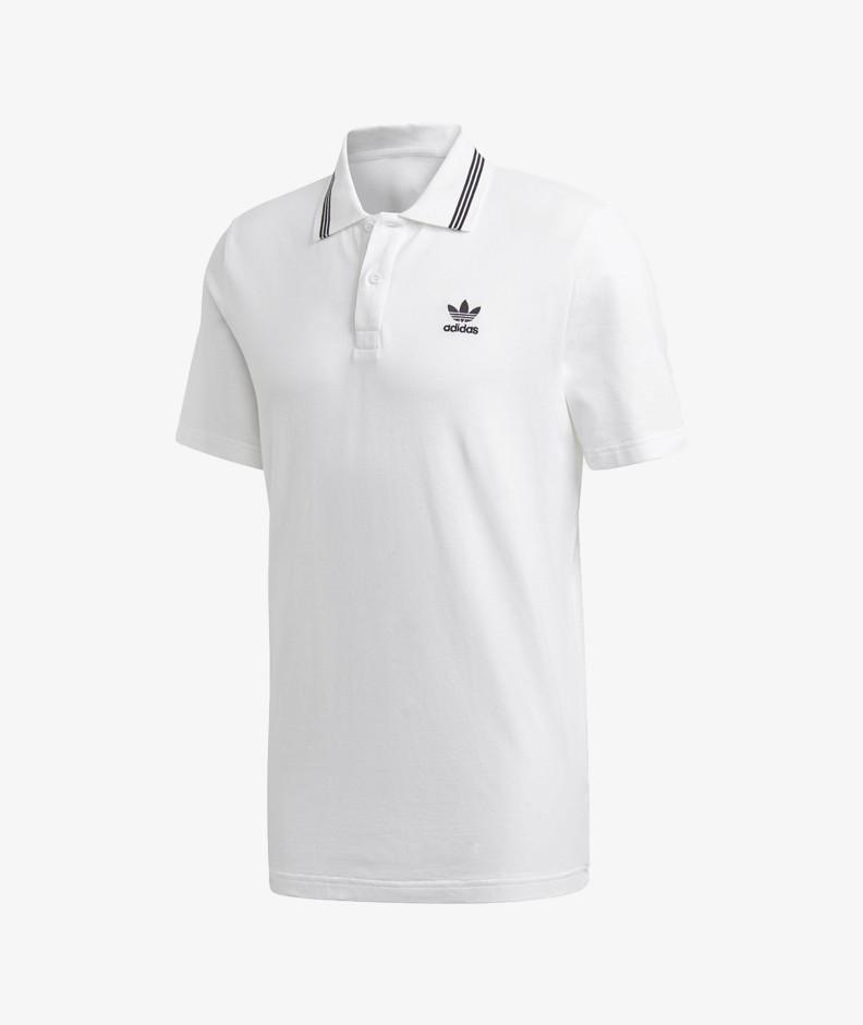 Adidas originals trefoil polo shirt clearance