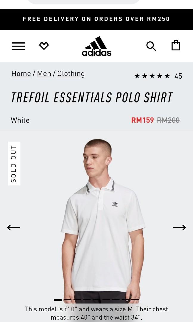 Adidas Originals Trefoil Polo Tshirt