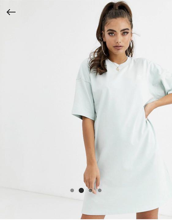 Originals t-shirt dress deals in mint green