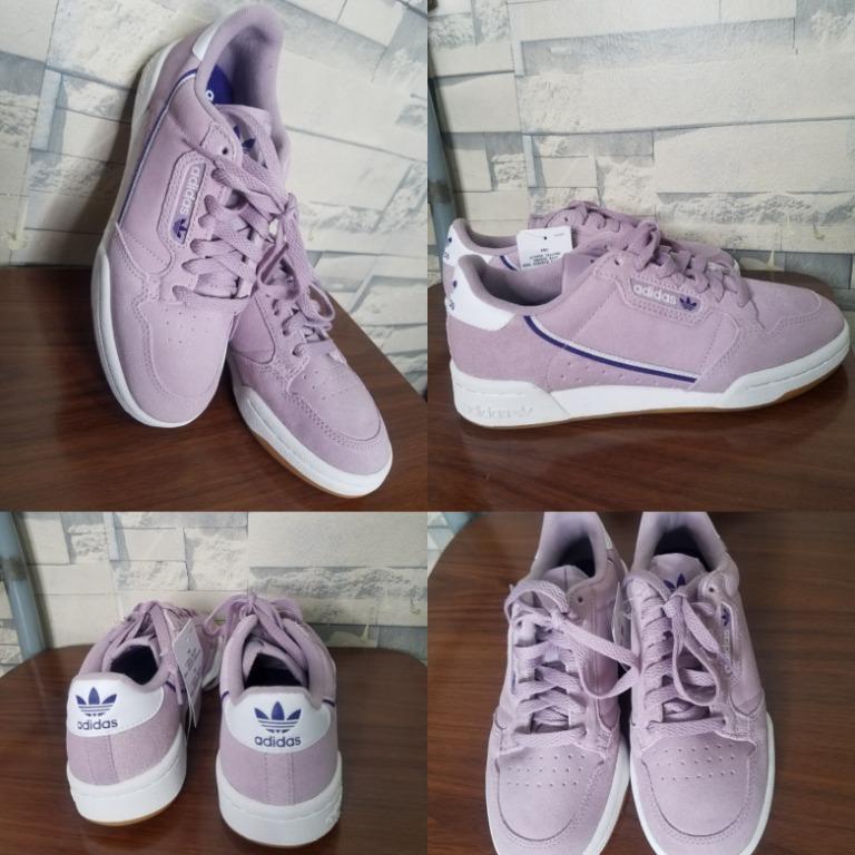 Adidas continental lilac best sale