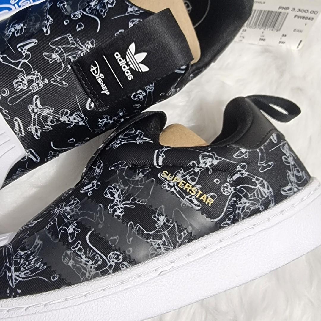 ADIDAS SUPERSTAR 360 DISNEY LOVERS SHOES size 11k 12 13 1y 2y