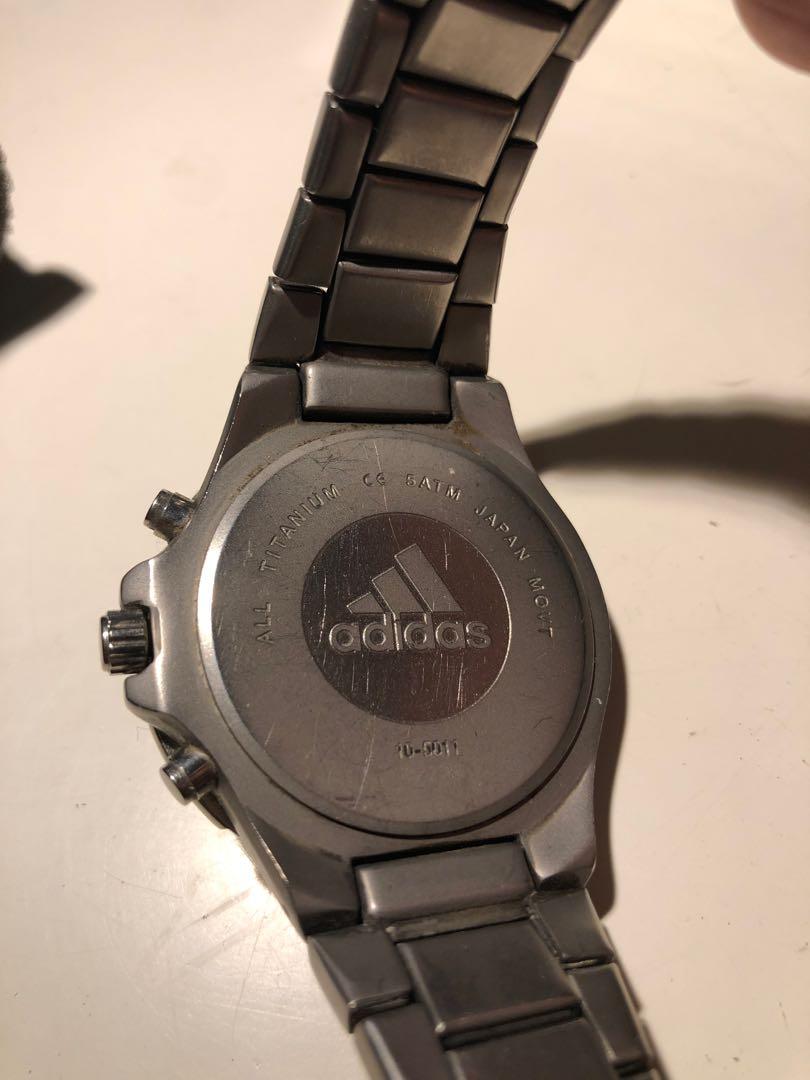 adidas titanium watch