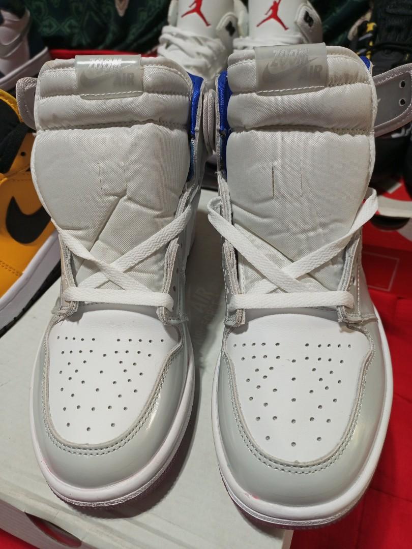 Air Jordan 1 Zoom Racer Blue, Men's Fashion, Footwear, Sneakers on Carousell