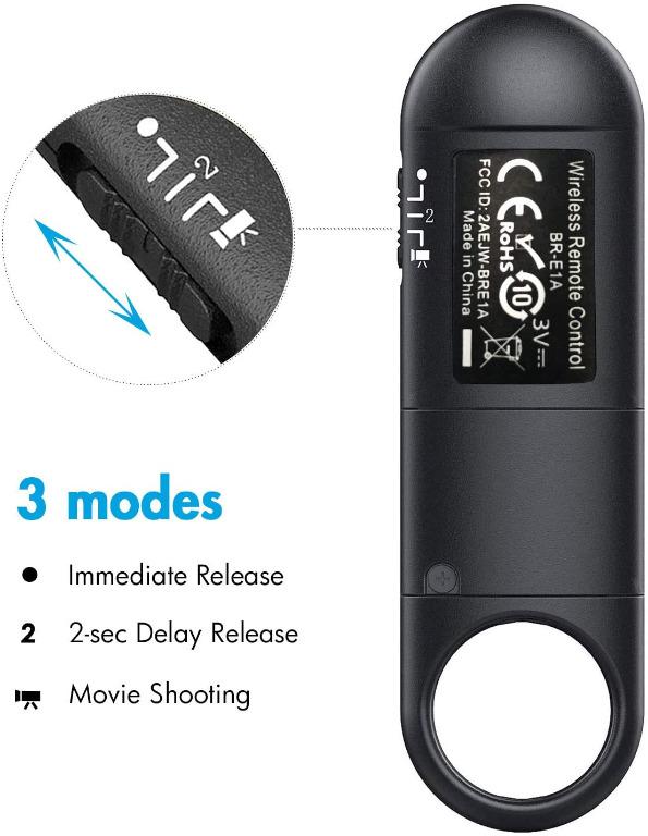 AODELAN Wireless Remote Control BRE1A Shutter Release for Canon R3 M50