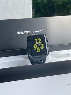 Apple Watch  Nike+ 3 42 MM Space Gray Fullset Original