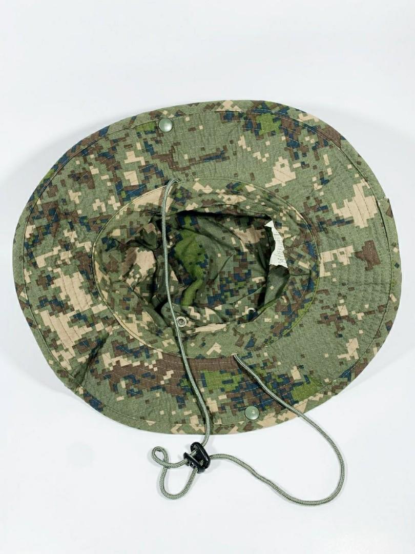 Army Jungle Hat, Fesyen Pria, Aksesoris 