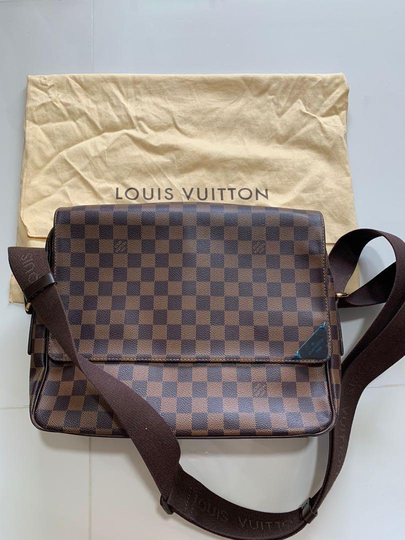 Authentic Louis Vuitton Damier Shelton Messenger Bag MM N41149