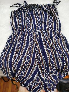 Batik style romper