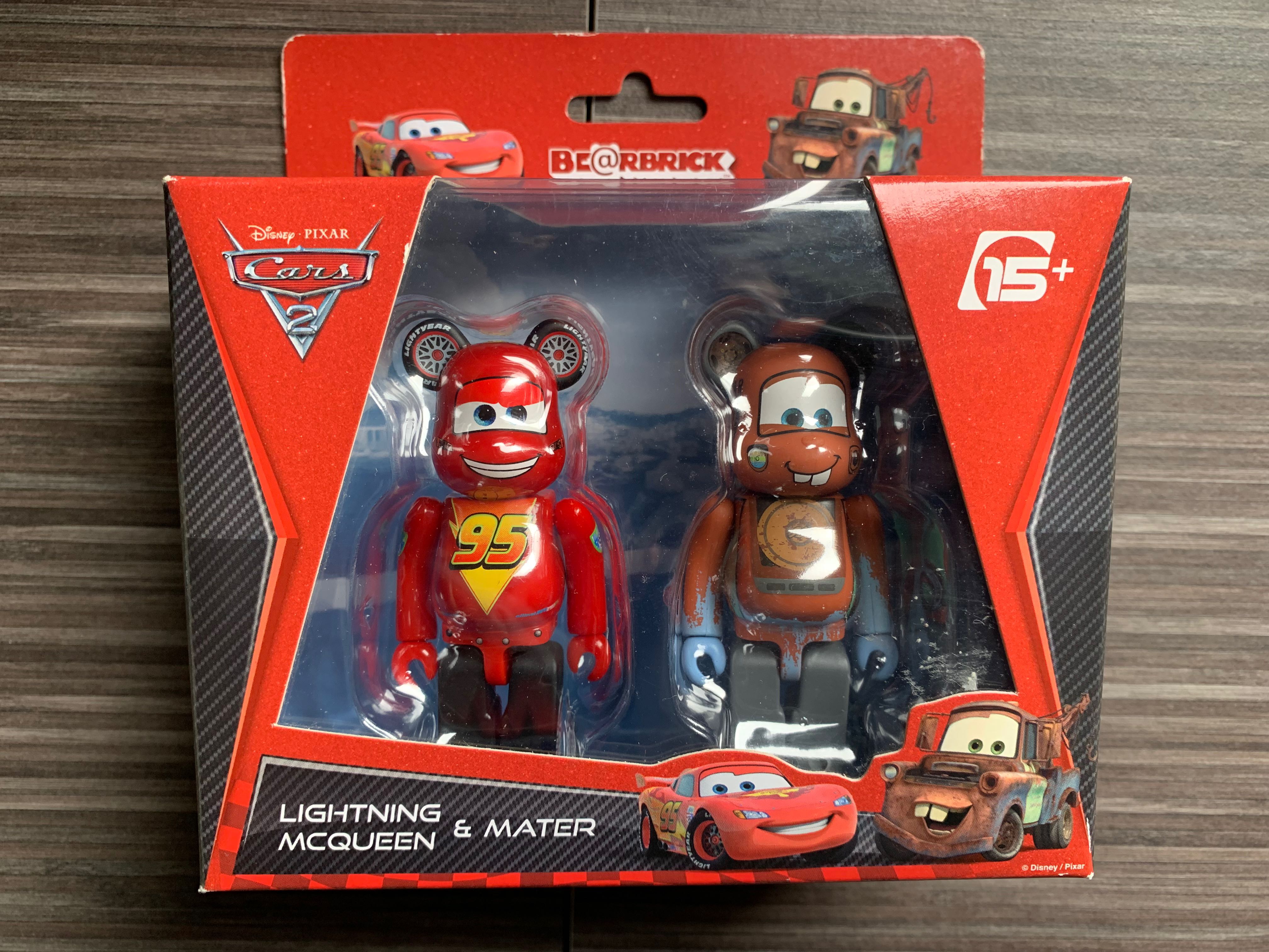 Bearbrick x Disney Pixar Lightning McQueen 1000% Red - US