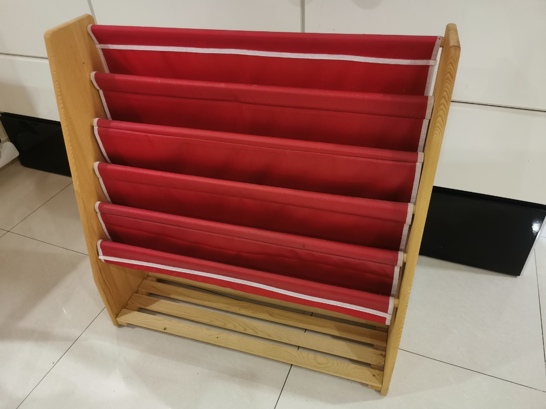 Book Shelves Solid wood with 5 fibric layers, Furniture & Home Living