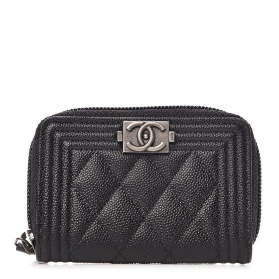 Chanel Medium Zip Around Wallet, Luxury, Bags & Wallets on Carousell