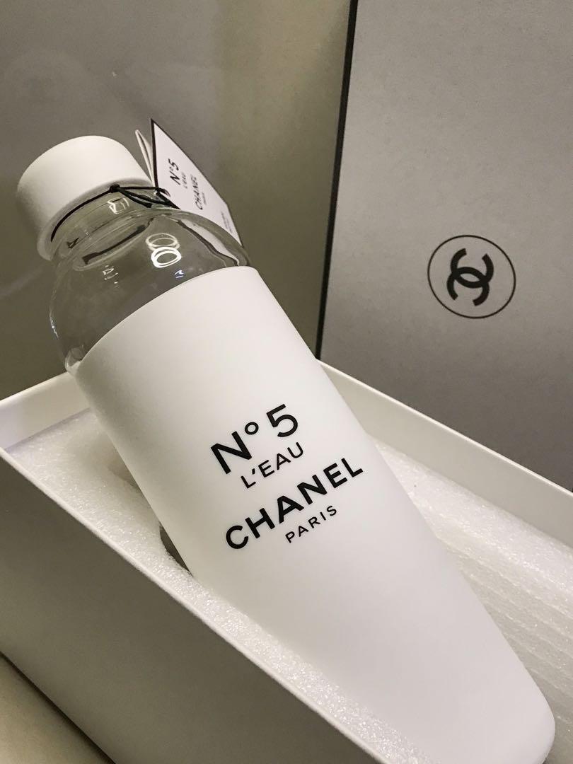 Chanel Limited Edition Factory 5 Glass Bottle/Gourde - Authentic