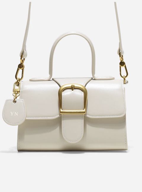 Christy Ng Eleanor buckle bag eggshell white (defect sales), Women's ...