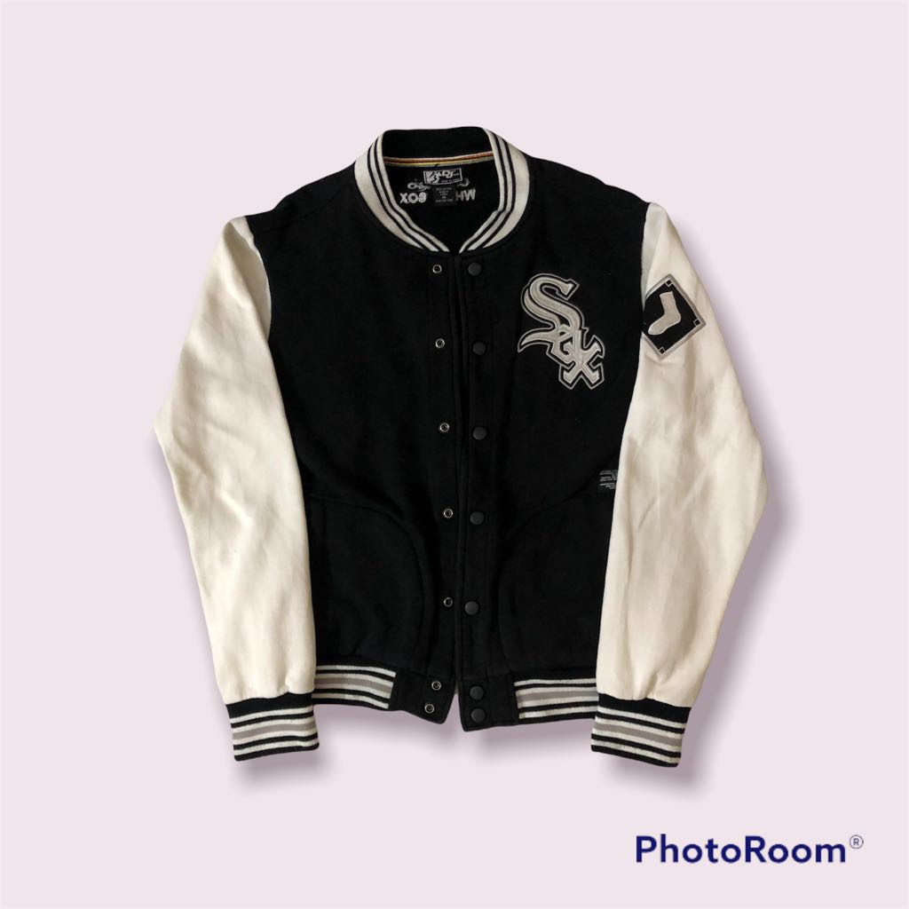 Def Jam Varsity Jacket Chicago White Sox, Men's Fashion, Tops & Sets