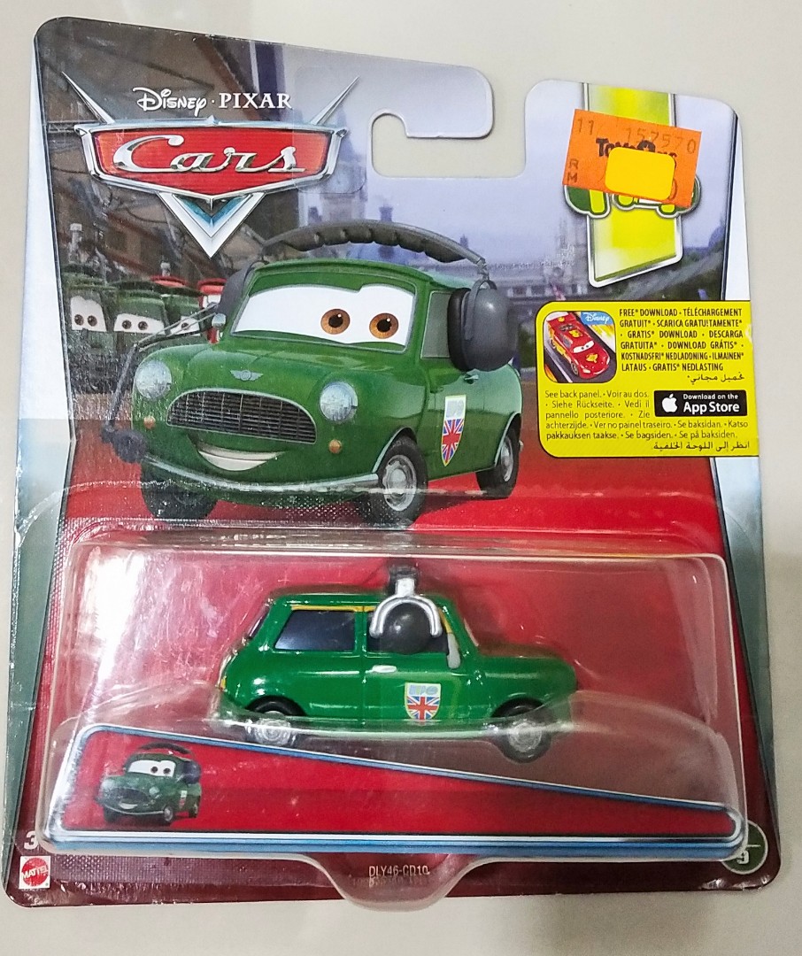 Disney Pixar CARS Austin Mini 'Austin Littleton', Hobbies & Toys
