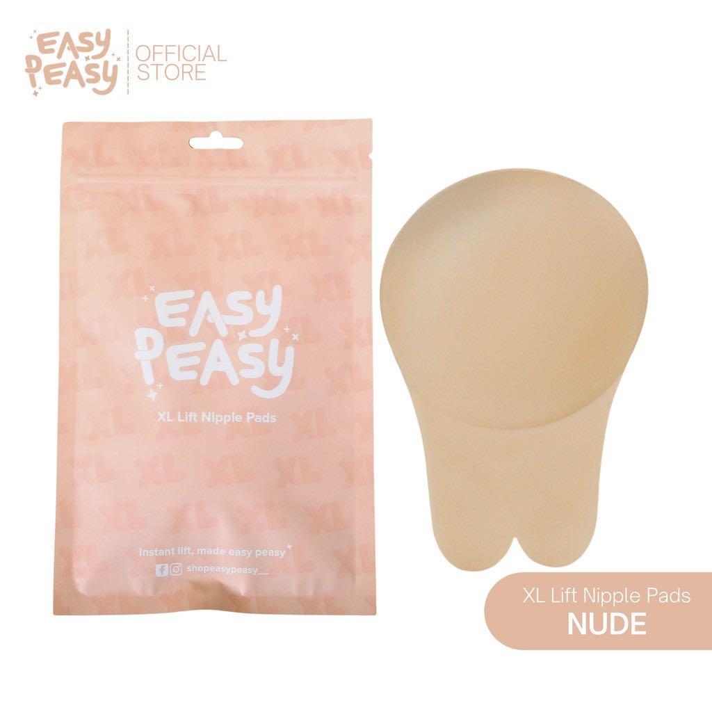 BNEW] Easy Peasy XL Lift Nipple Pad in Nude [Seamless Nipple Tape Reuseable  Sweatproof], Women's Fashion, Undergarments & Loungewear on Carousell