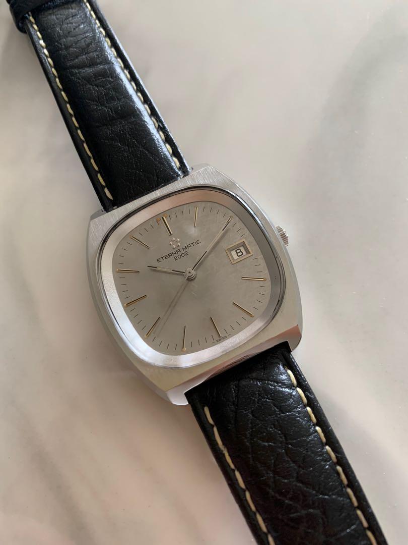 Eterna Matic 2002 linen dial Luxury Watches on Carousell