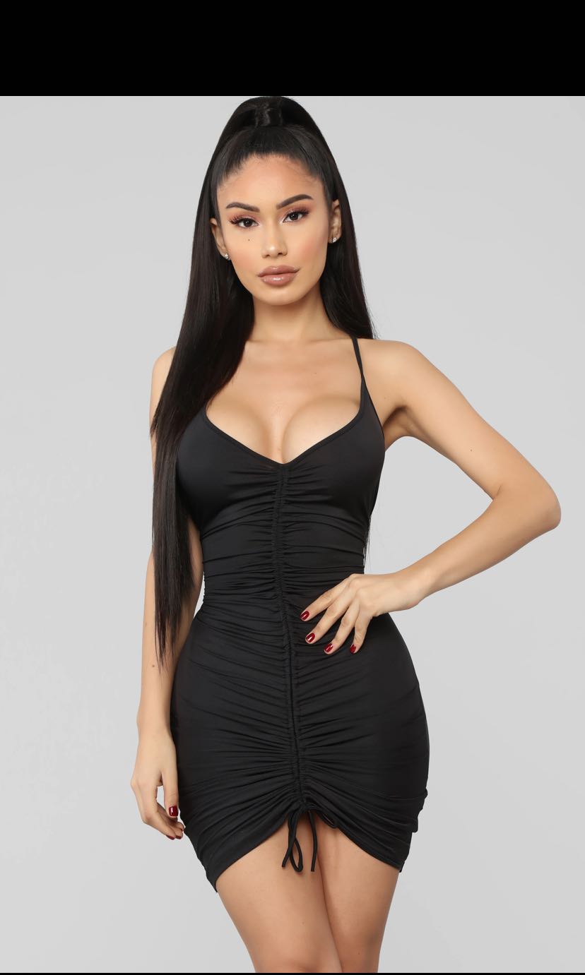 Shanghai ruched dress review online