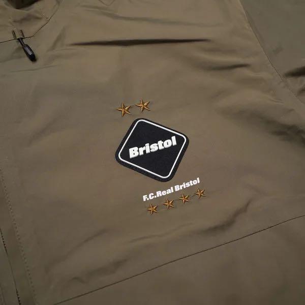 Sale] F.C. REAL BRISTOL RAIN JACKET KHAKI FCRB SOPH, 男裝, 外套及