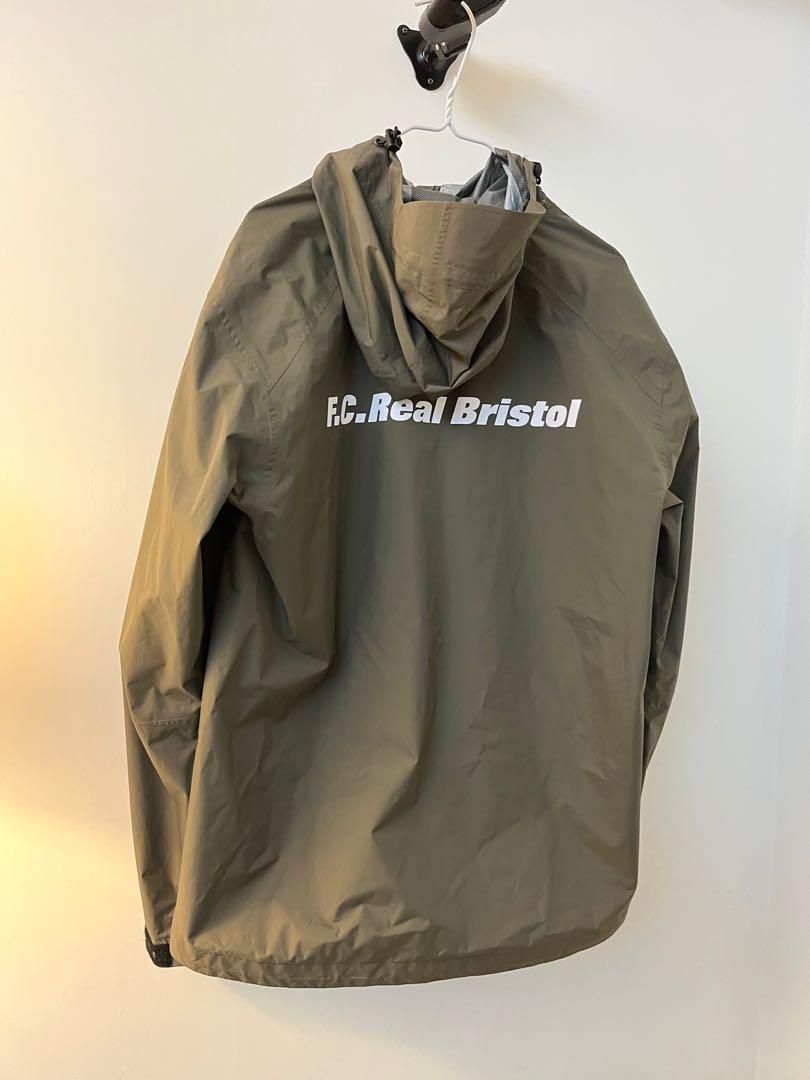 Sale] F.C. REAL BRISTOL RAIN JACKET KHAKI FCRB SOPH, 男裝, 外套及