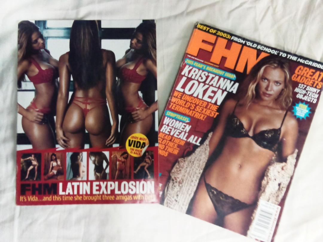 FHM US Dec. 2003 (Category: Magazines) located in Imus. Submitted by mr8collects (Listing ID 1139865089, Image 2). Description: FHM US December 2003 issue with bonus magazine insert (FHM Latin Lingerie Special) Magazine condition: 8/10 "As stated, this is a heavily used magazine, read from cover to cover thus resulting to folded corner pages. Kindly manage your expectations." Payment: G-cash/ LBC (COD) Shipping: LBC.