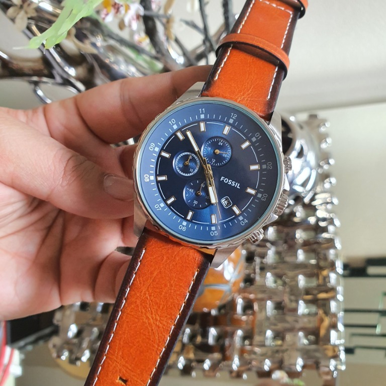 Dillinger chronograph smoke sales stainless steel watch