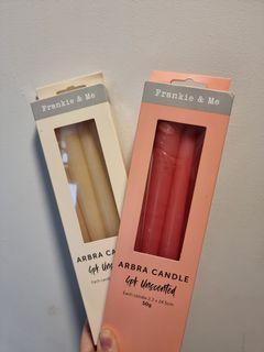 Frankie & Me Arbra Candle Unscented