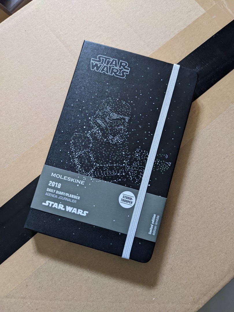 FREE Moleskin Star Wars Yearly Planner, Hobbies & Toys, Stationery