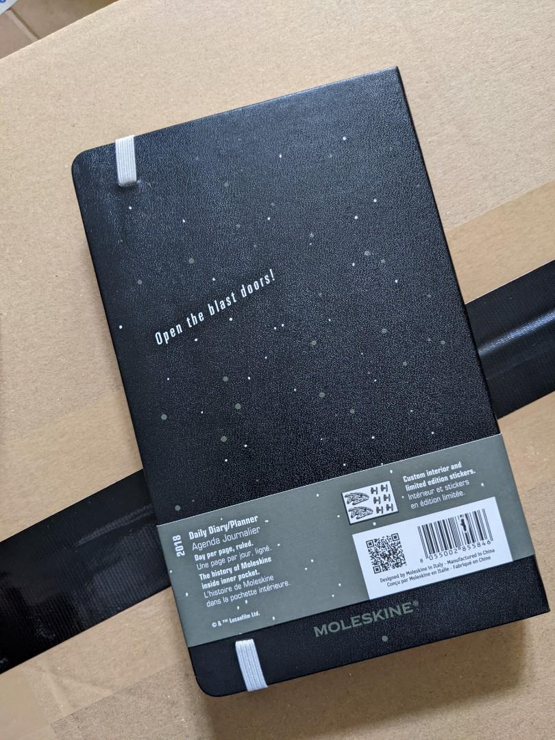 FREE Moleskin Star Wars Yearly Planner, Hobbies & Toys, Stationery ...