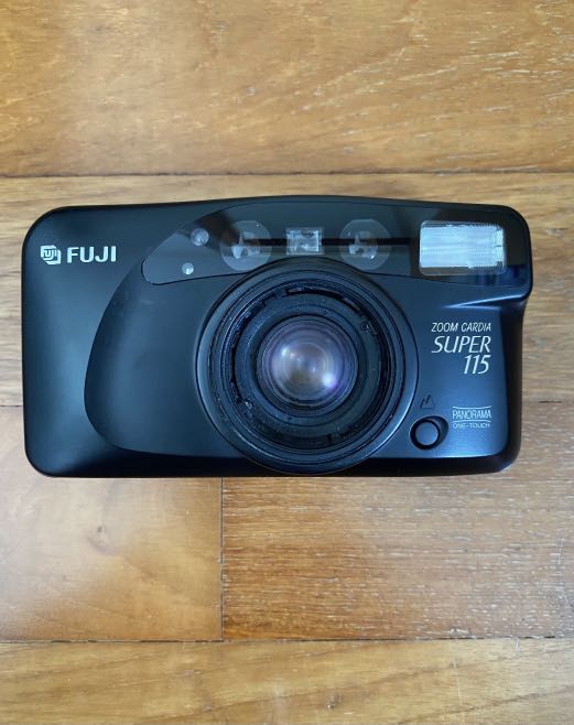 Fuji Zoom Cardia Super 115, Photography, Cameras on Carousell