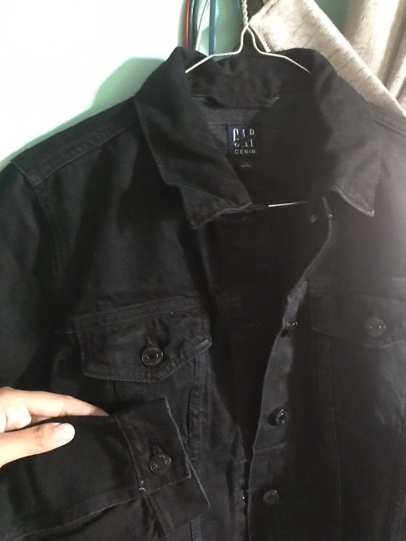 GAP denim jacket black wash (reject 