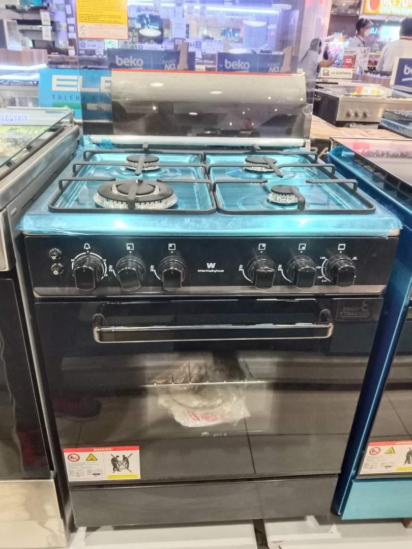 Gas range White westinghouse, TV & Home Appliances, Kitchen Appliances