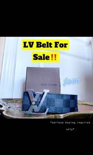 Gucci/Louis Vuitton belts