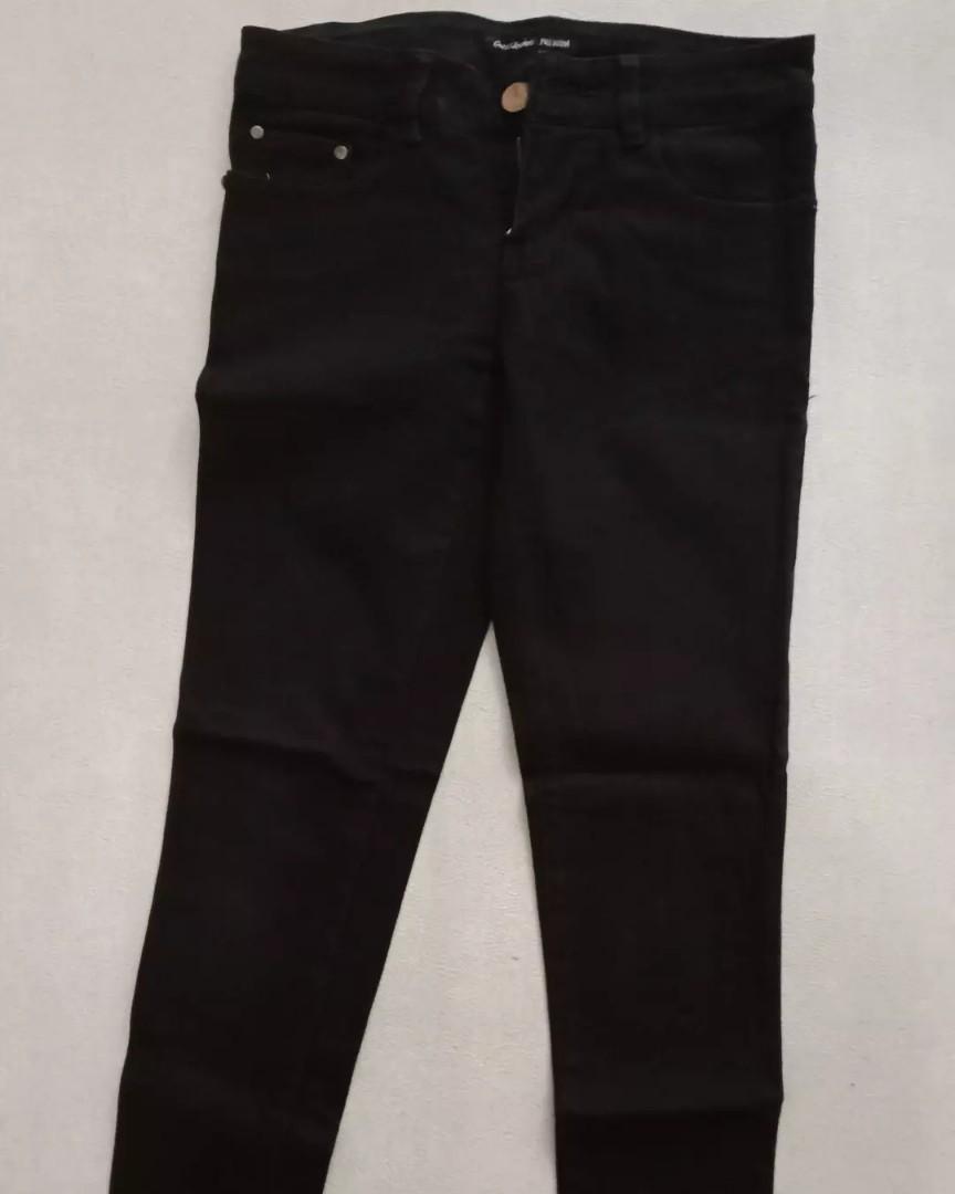 Guess Black Jeans S, Fesyen Wanita 