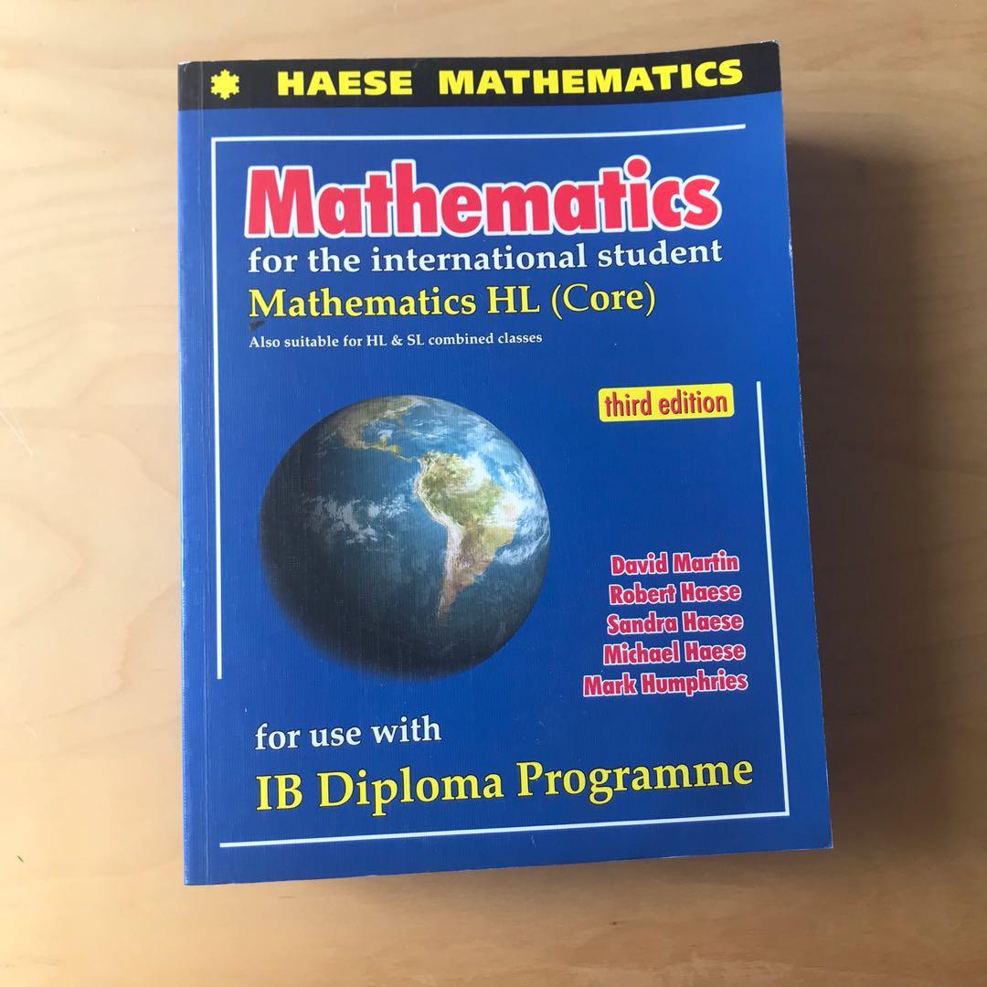 Haese mathematics hl core 3rd edition hobbies toys books