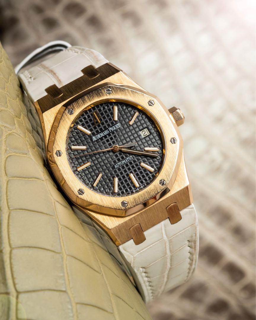 audemars piguet crocodile strap