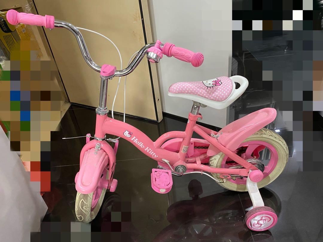 Hello kitty bike with training wheels new arrivals
