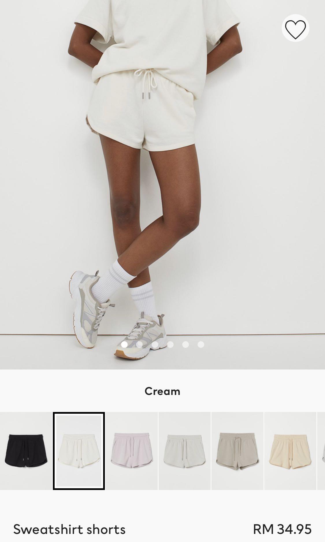 h&m lounge shorts