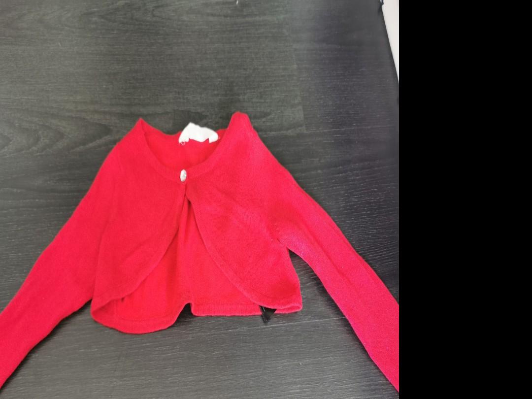 Red cardigan h&m best sale