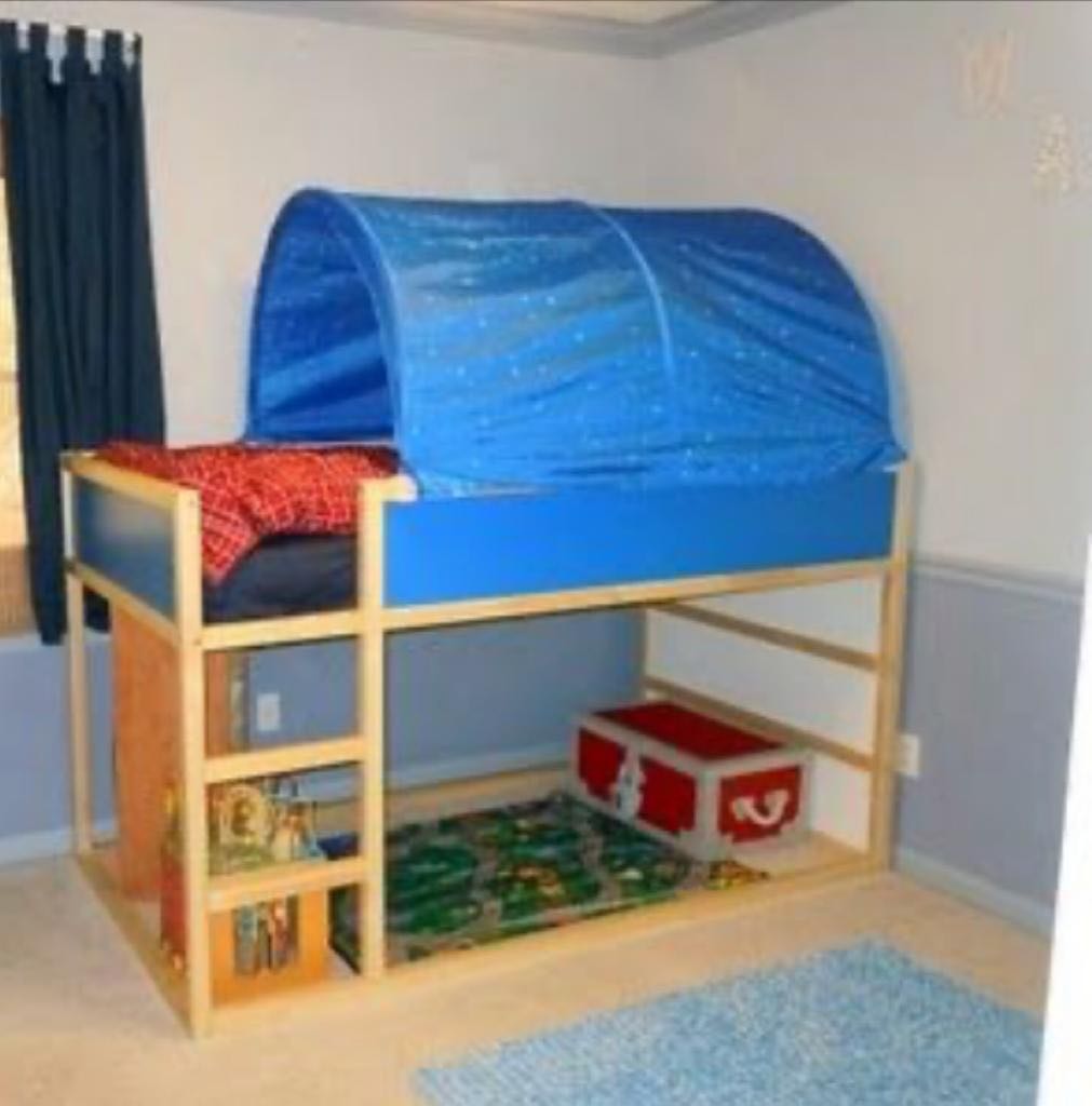 IKEA bunk bed, Furniture & Home Living, Furniture, Bed Frames