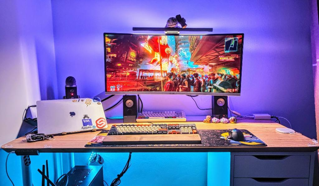 Ikea Hilver bamboo table top *2, Furniture & Home Living, Furniture