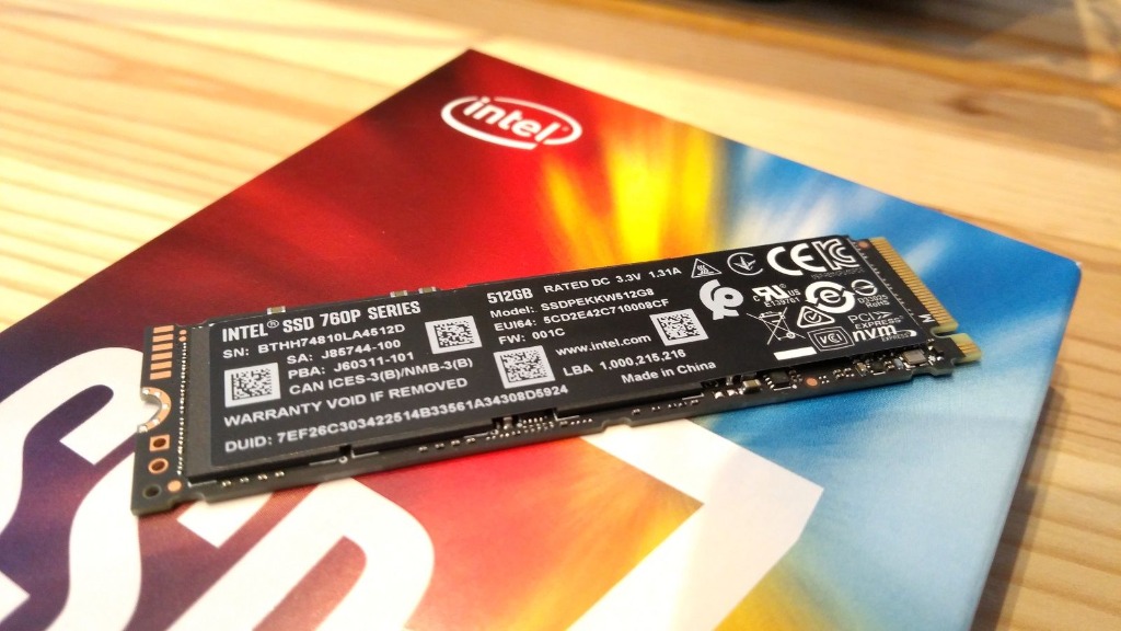 Intel ssd 760p series sale