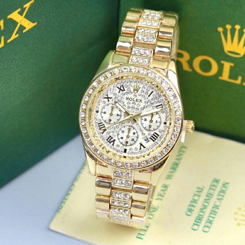 JAM TANGAN ROLEX 100 BARU FREE BOX Fesyen Wanita Jam Tangan di Carousell