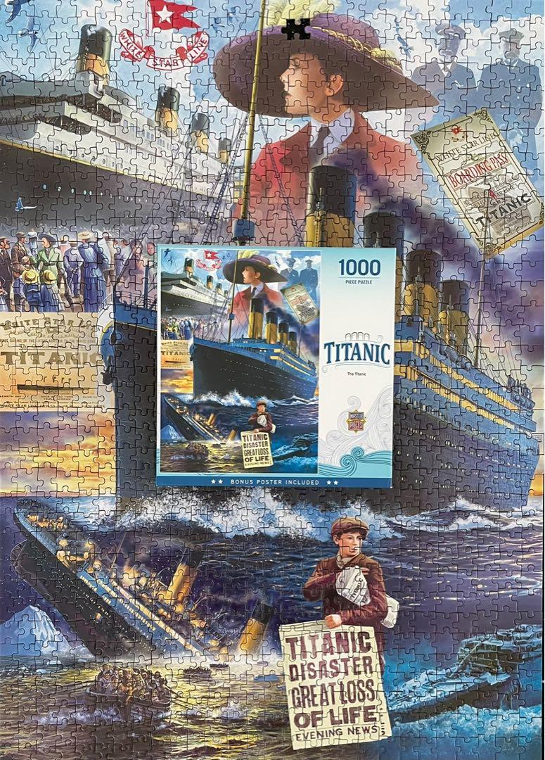 Jigsaw Puzzle 1000 pcs Titanic Master Pieces Puzzle, Toys & Games