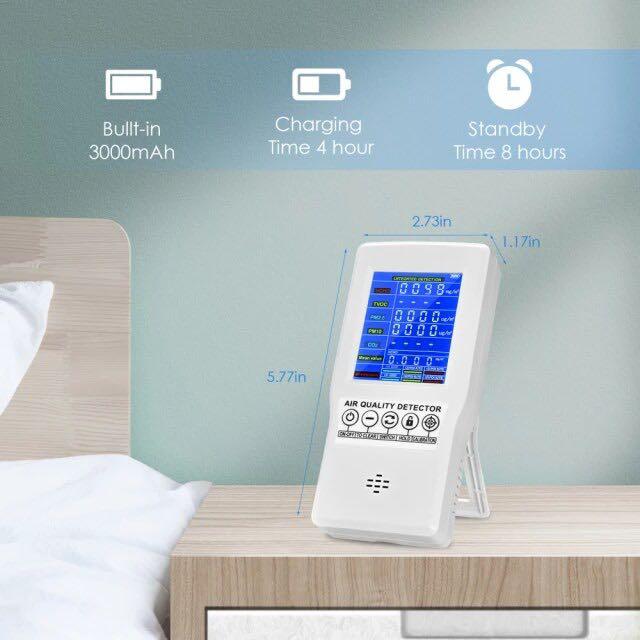 JSM131 Formaldehyde/Air Quality Tester/PM2.5/Carbon Dioxide Detector