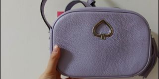 **包sf**Kate Spade薰衣草紫cross body bag64228595870723110