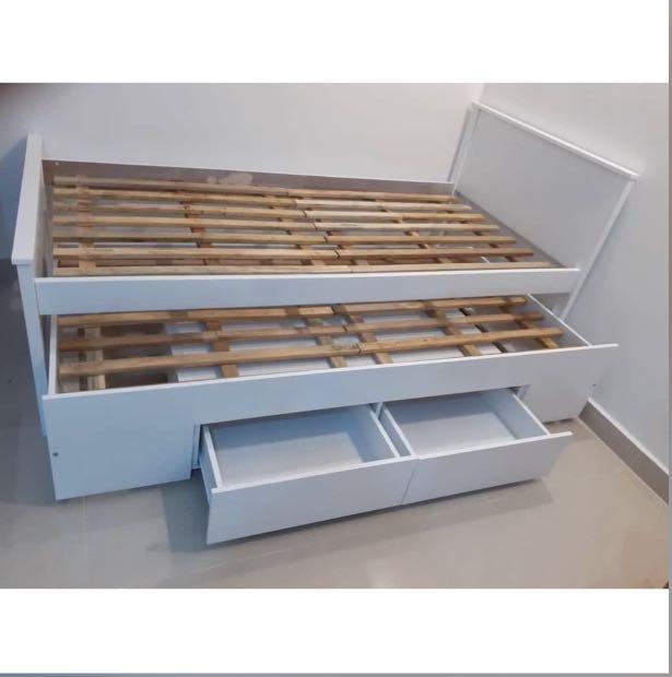 Katil single shop double ikea