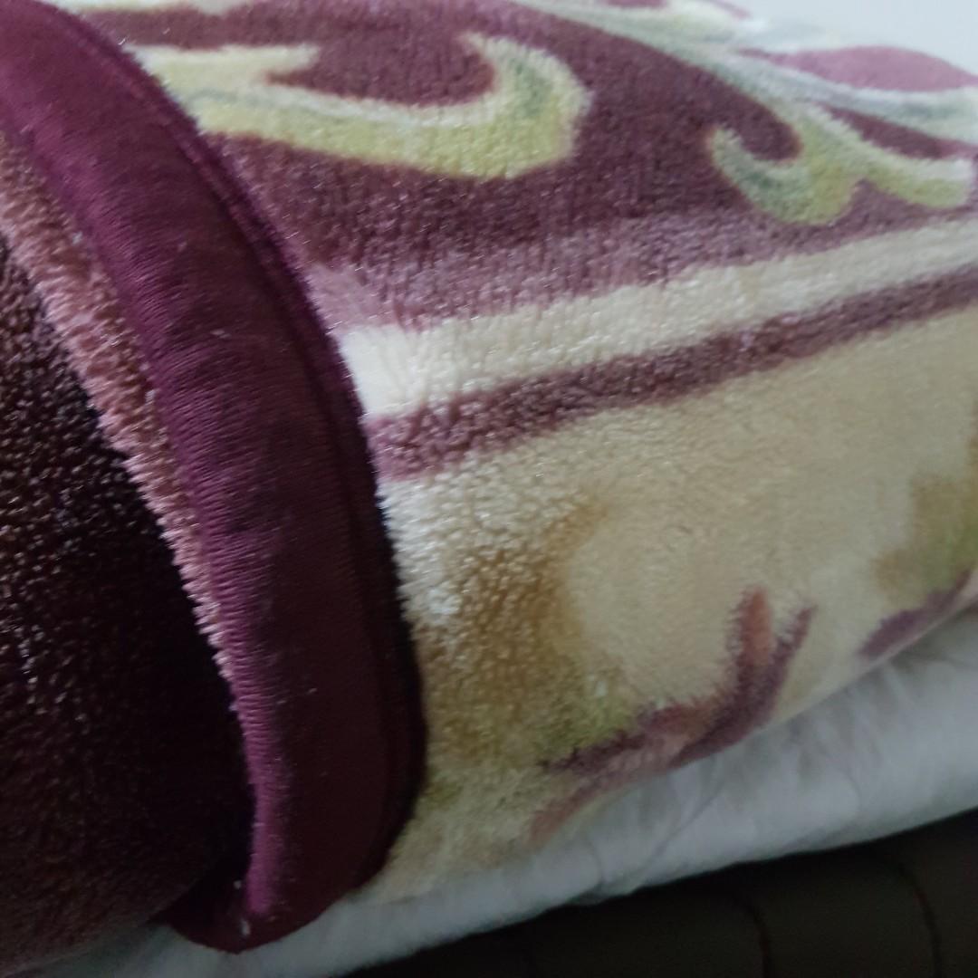 KYOTO NISHIKAWA Starcandle Boa Mink King Size Blanket Furniture Home 
